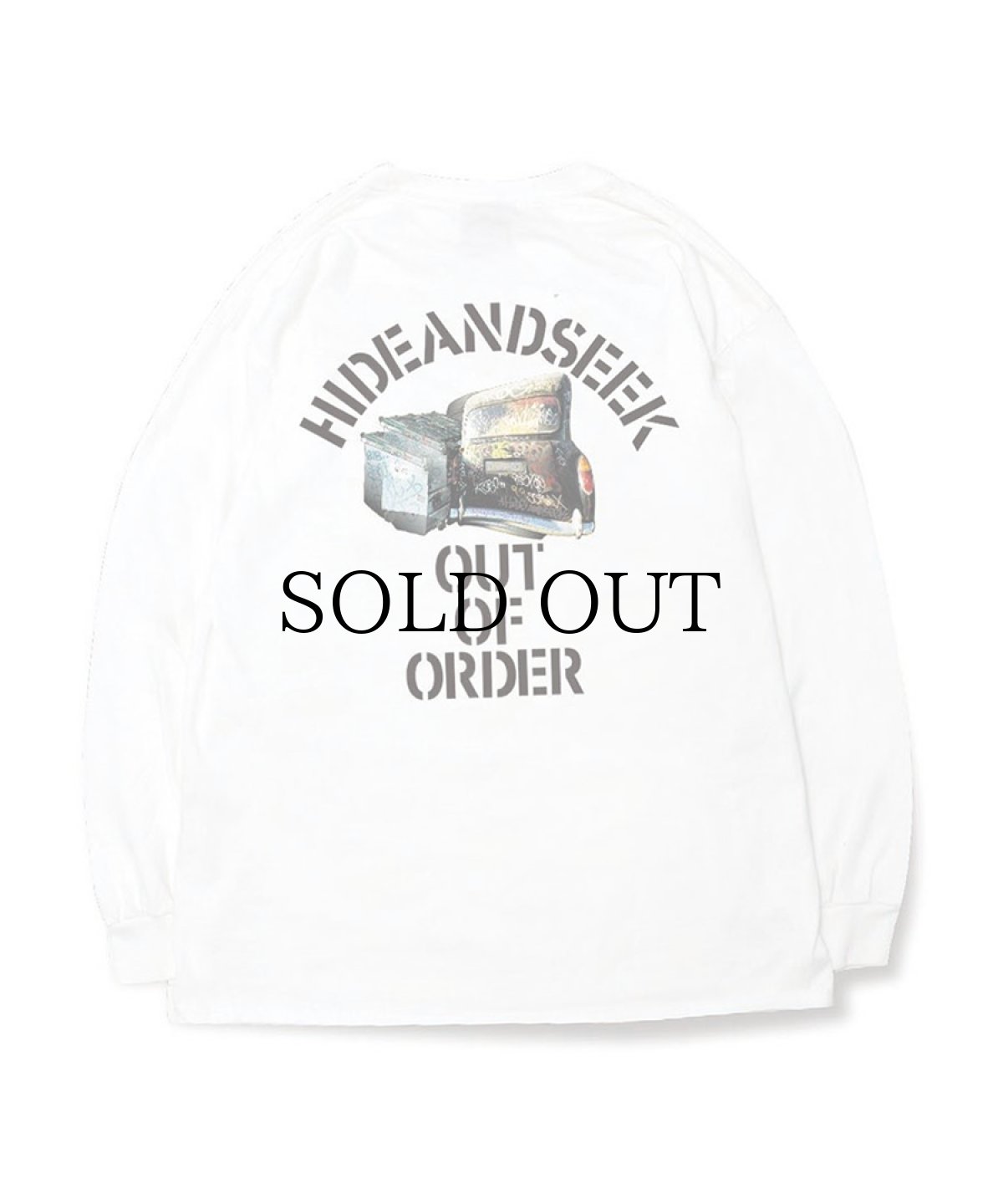 画像2: HIDEANDSEEK / Out Of Order L/S Tee (2)