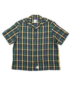 画像2: APPLEBUM / 90's Linen Check S/S Oversize Shirt (2)