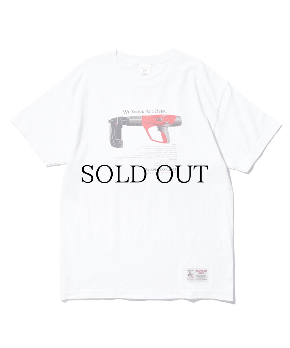 画像2: 【50%OFF】 ACAPULCO GOLD / EMOJI TEE (2)