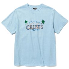 画像2: CALEE / Binder neck pin-up girl vintage t-shirt -Lt BLUE- (2)