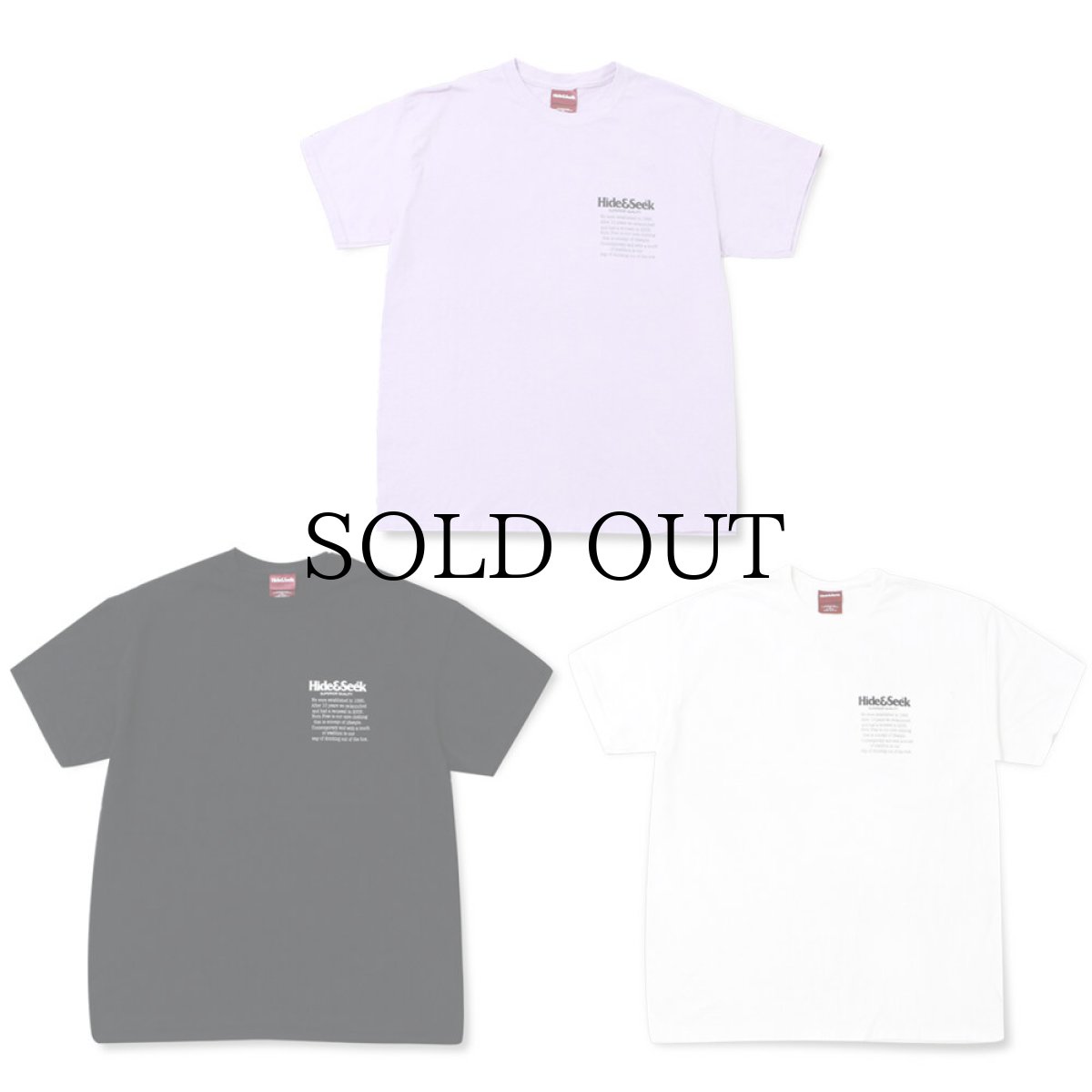 画像2: HIDEANDSEEK / Collage S/S Tee(21ss) (2)