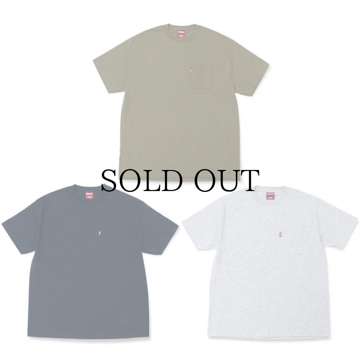 画像2: HIDEANDSEEK / HS Pocket S/S Tee(21ss) (2)