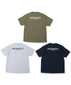 画像1: HIDEANDSEEK / HS Pocket S/S Tee(21ss) (1)