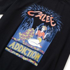 画像3: CALEE / Stretch addiction t-shirt -BLACK- (3)