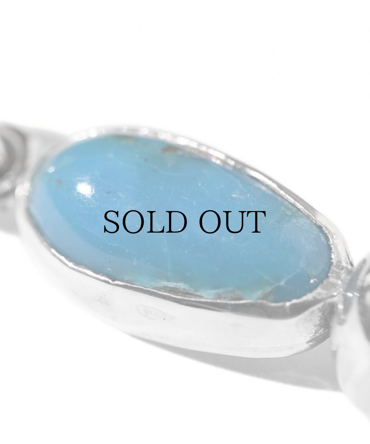 画像2: LARRY SMITH / SQUASH BLOSSOM TURQUOISE PENDANT XS (2)