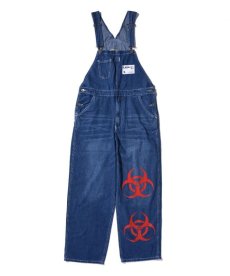 画像1: EL REIGN / EL REIGN "HAZARD" DENIM OVER ALL -RED- (1)