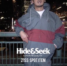 画像3: HIDEANDSEEK / Nylon Zip Jacket (3)