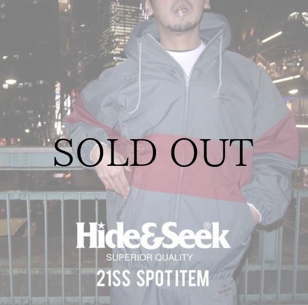 HIDEANDSEEK(ハイドアンドシーク)ジャケット Nylon Zip Jacket HJ