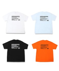 画像1: HIDEANDSEEK / Tag S/S Tee(21aw) (1)