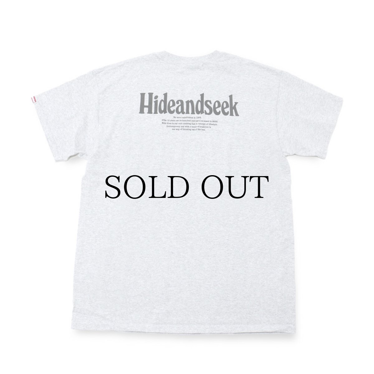 画像3: HIDEANDSEEK / Logo Pocket S/S Tee(21aw) (3)