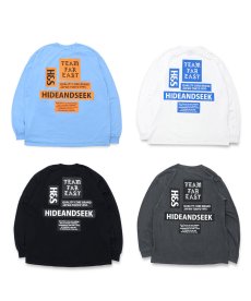 画像1: HIDEANDSEEK / Patch L/S Tee (1)