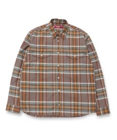 画像2: HIDEANDSEEK / Flannel Shirt(21aw) (2)