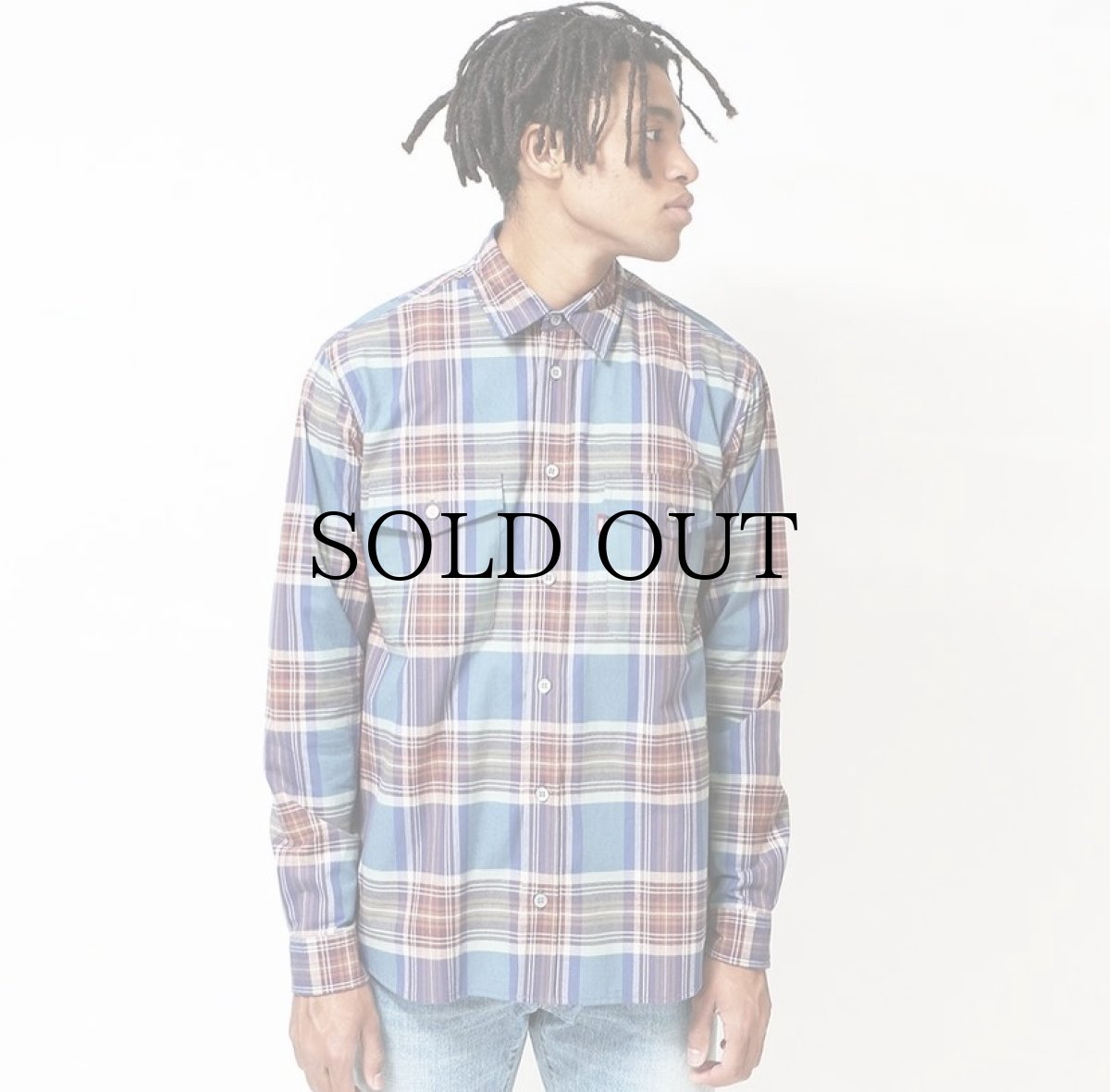 画像3: HIDEANDSEEK / Flannel Shirt(21aw) (3)