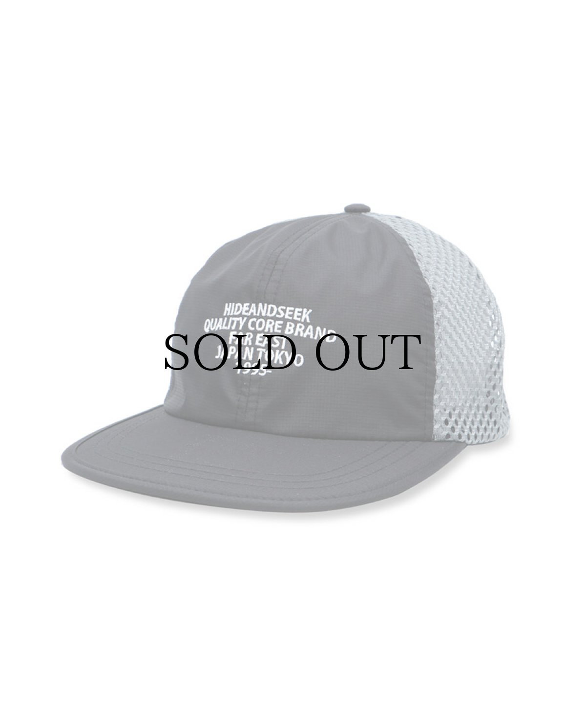 画像1: HIDEANDSEEK / Logo Mesh CAP(21aw) (1)