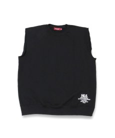 画像2: HIDEANDSEEK / Cut Off Sweat Vest (Crew) (2)