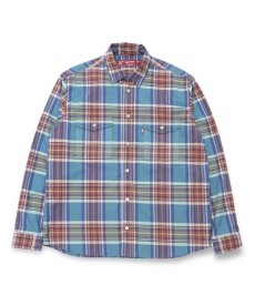 画像1: HIDEANDSEEK / Flannel Shirt(21aw) (1)