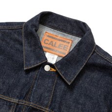 画像3: CALEE / Vintage reproduct 3rd type ow denim jacket -INDIGO BLUE- (3)