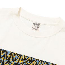 画像2: CALEE / Up cycle calee logo drop shoulder L/S t-shirt -WHITE- (2)