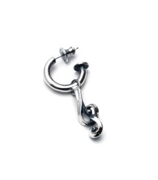 画像2: ArgentGleam / G Clef Hoop Pierce (2)