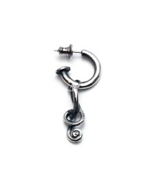 画像1: ArgentGleam / G Clef Hoop Pierce (1)