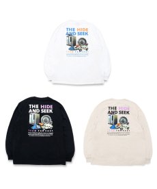 画像1: HIDEANDSEEK / THE H&S Logo L/S Tee (1)