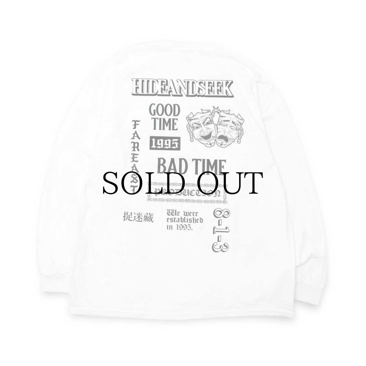 画像3: HIDEANDSEEK / Twoface L/S Tee (3)