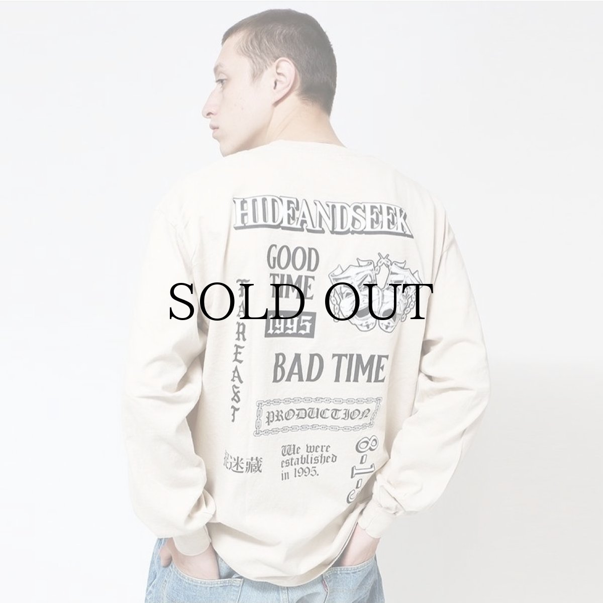 画像5: HIDEANDSEEK / Twoface L/S Tee (5)