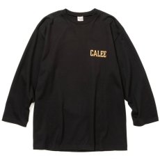 画像2: CALEE / 8 Length sleeve thunderbolt set in t-shirt -BLACK- (2)