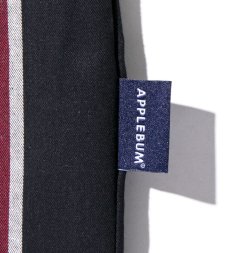 画像9: APPLEBUM / Navy Stripe Oversize L/S Shirt (9)