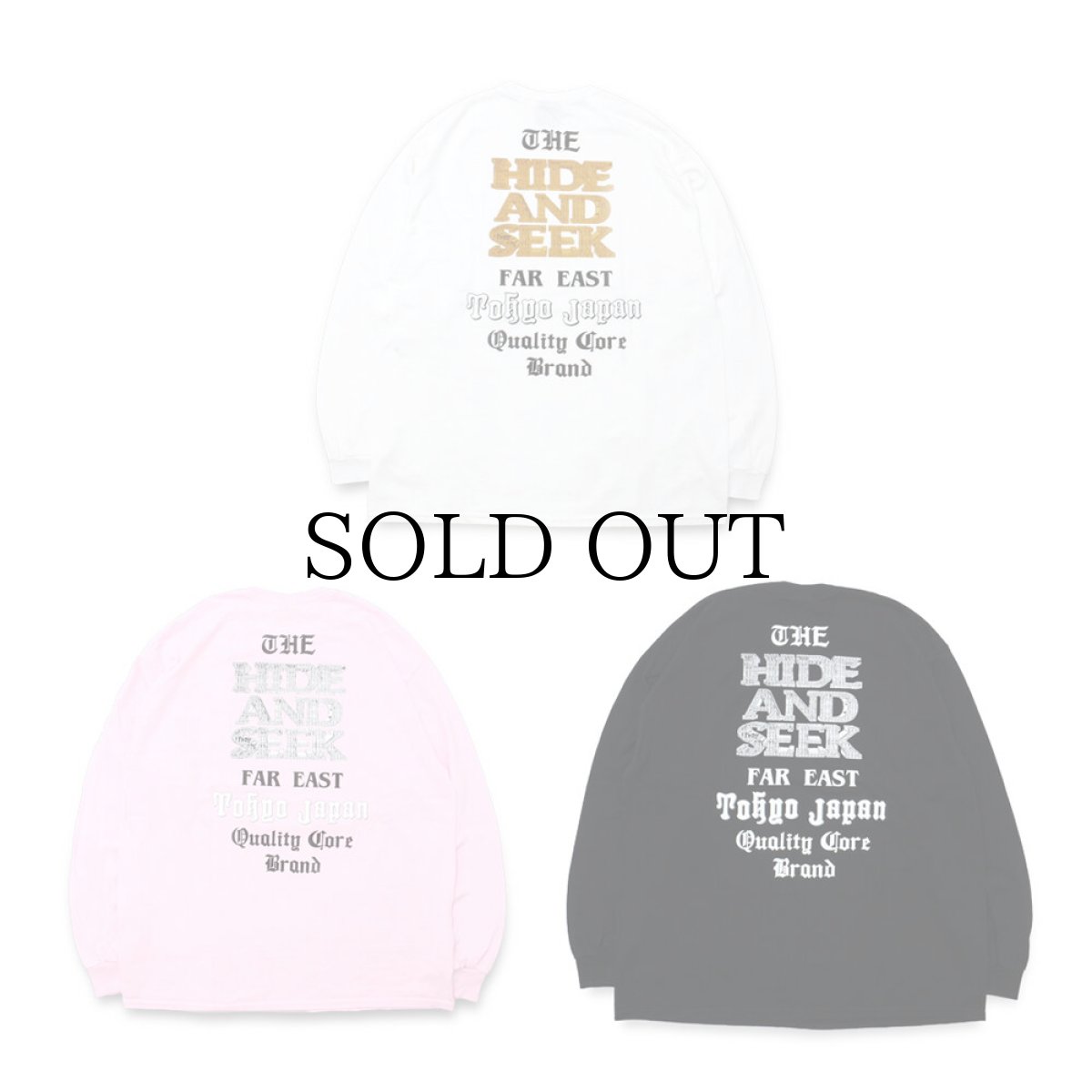 画像3: HIDEANDSEEK / Jewel Logo L/S Tee (3)