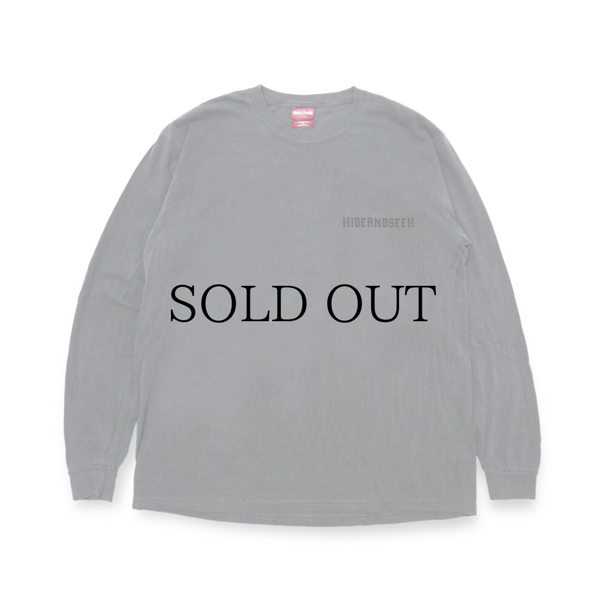 画像4: HIDEANDSEEK / Back Logo L/S Tee(21aw) (4)