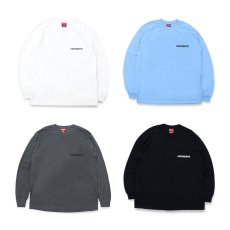 画像2: HIDEANDSEEK / Back Logo L/S Tee(21aw) (2)