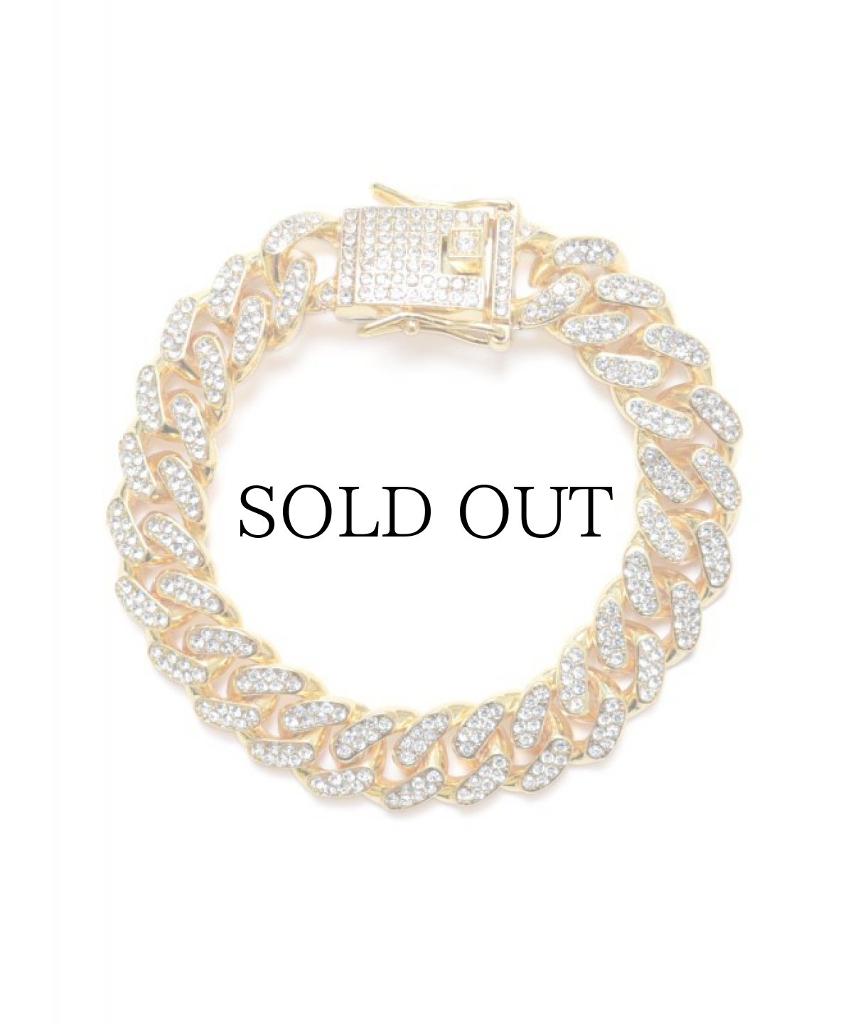 画像2: NEW VINTAGE / MIAMI CUBA CHAINE BRACELET (2)