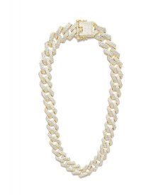 画像2: NEW VINTAGE / SQUARE MIAMI NECKLACE -60cm- (2)