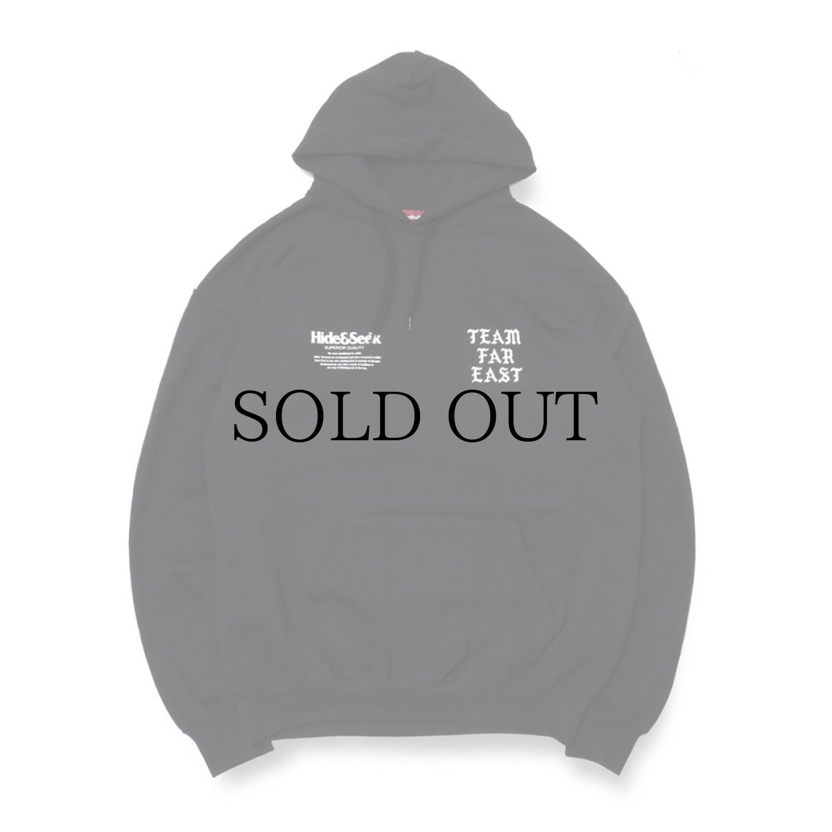 画像5: HIDEANDSEEK / Patch Sweat Hooded (5)