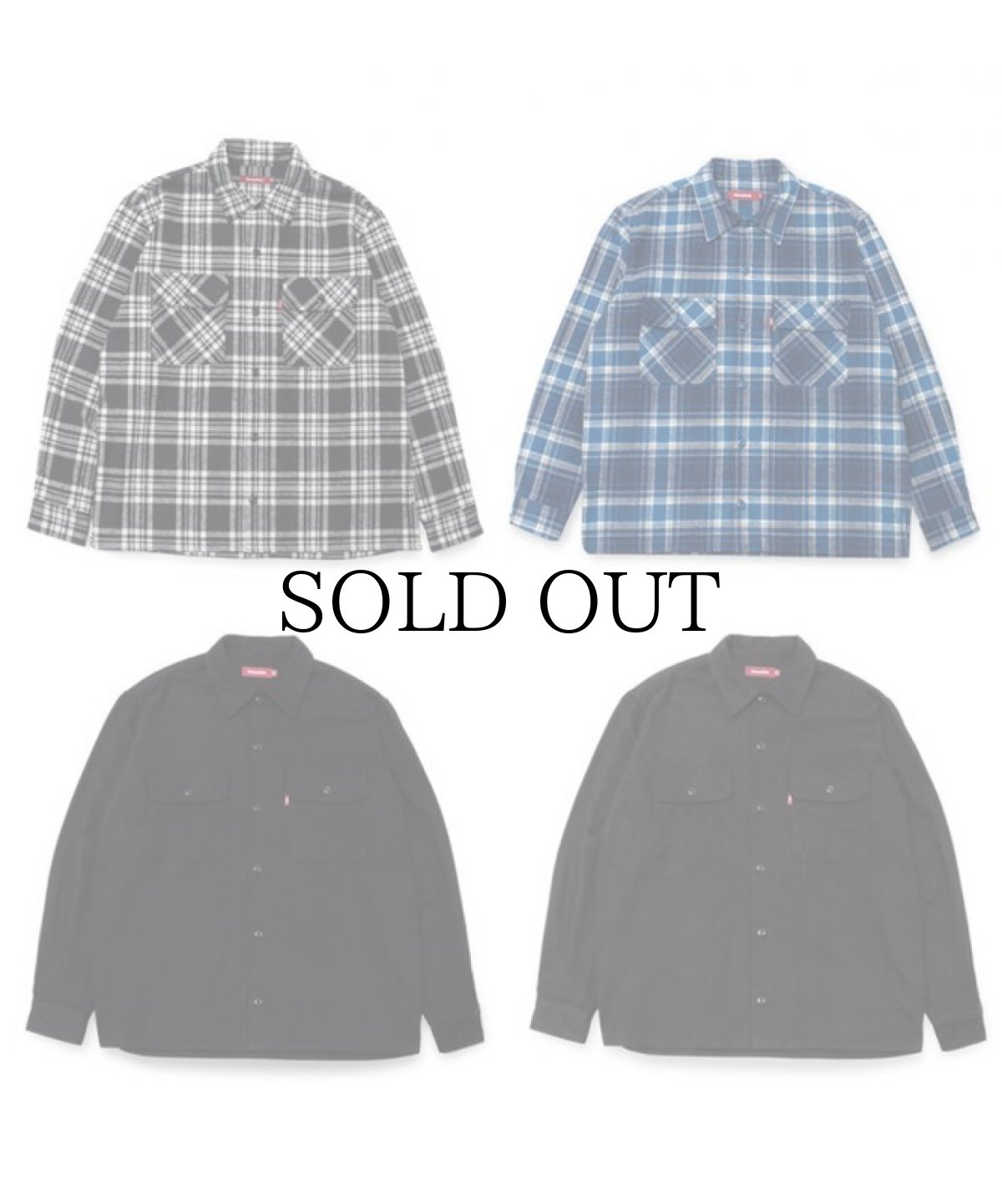 画像2: HIDEANDSEEK / Heavy Flannel Shirt (2)