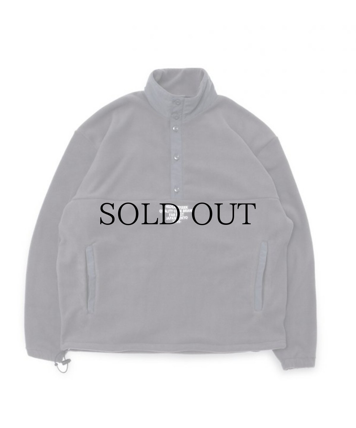 画像2: HIDEANDSEEK / Fleece Pullover (2)