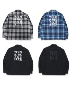 画像1: HIDEANDSEEK / Heavy Flannel Shirt (1)