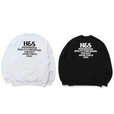 画像2: HIDEANDSEEK / Logo Sweat Shirt(Heavy) (2)