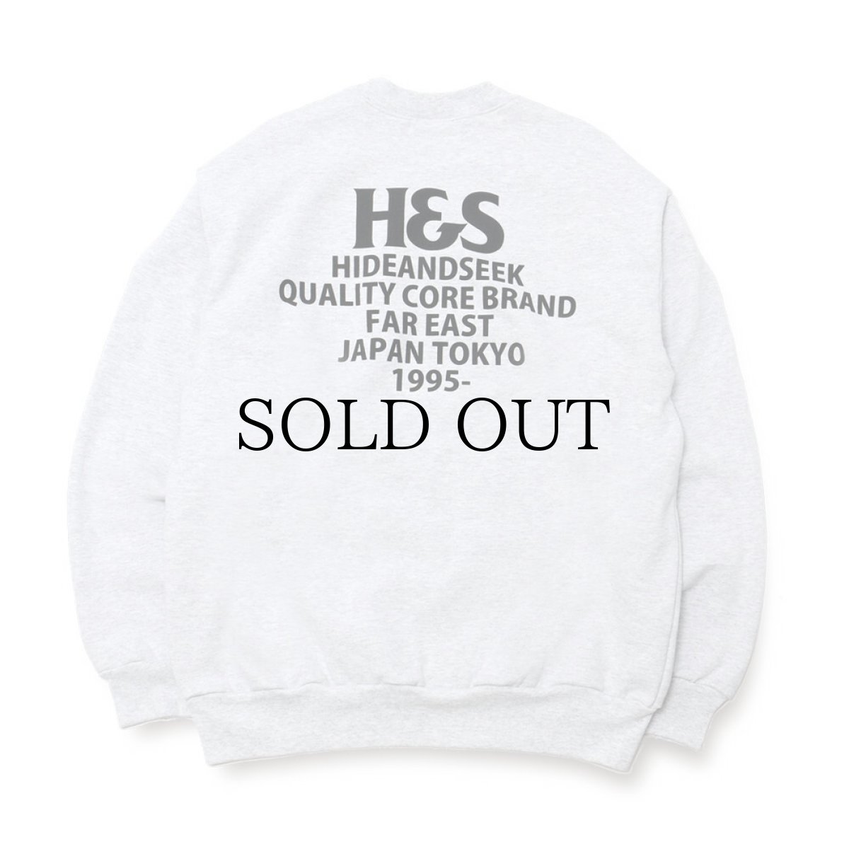 画像4: HIDEANDSEEK / Logo Sweat Shirt(Heavy) (4)