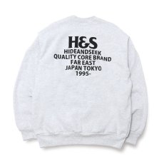 画像4: HIDEANDSEEK / Logo Sweat Shirt(Heavy) (4)