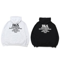 画像2: HIDEANDSEEK / Logo Hooded Sweat Shirt(Heavy) (2)