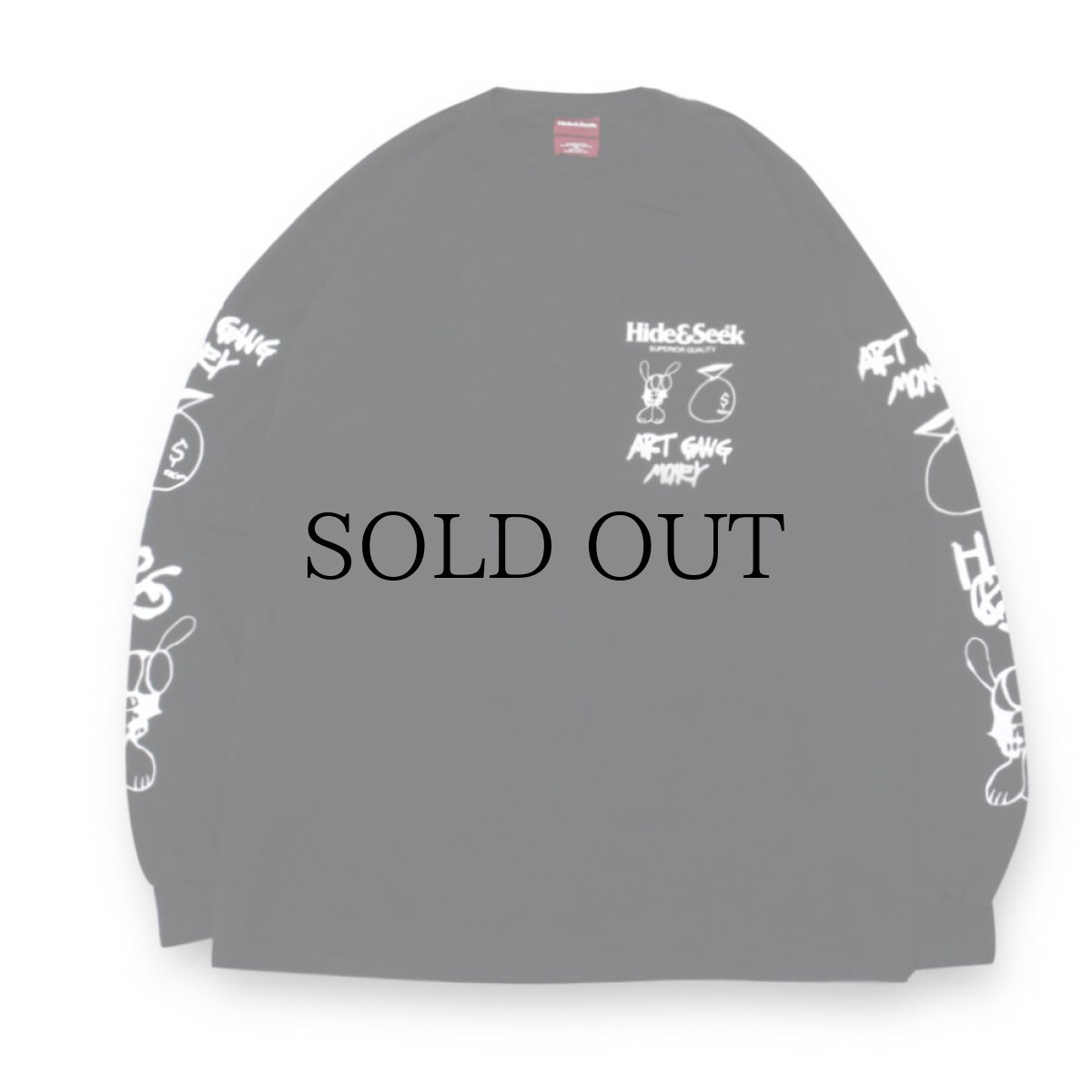 画像4: HIDEANDSEEK / H&S × SKOLOCT L/S Tee-1 (4)