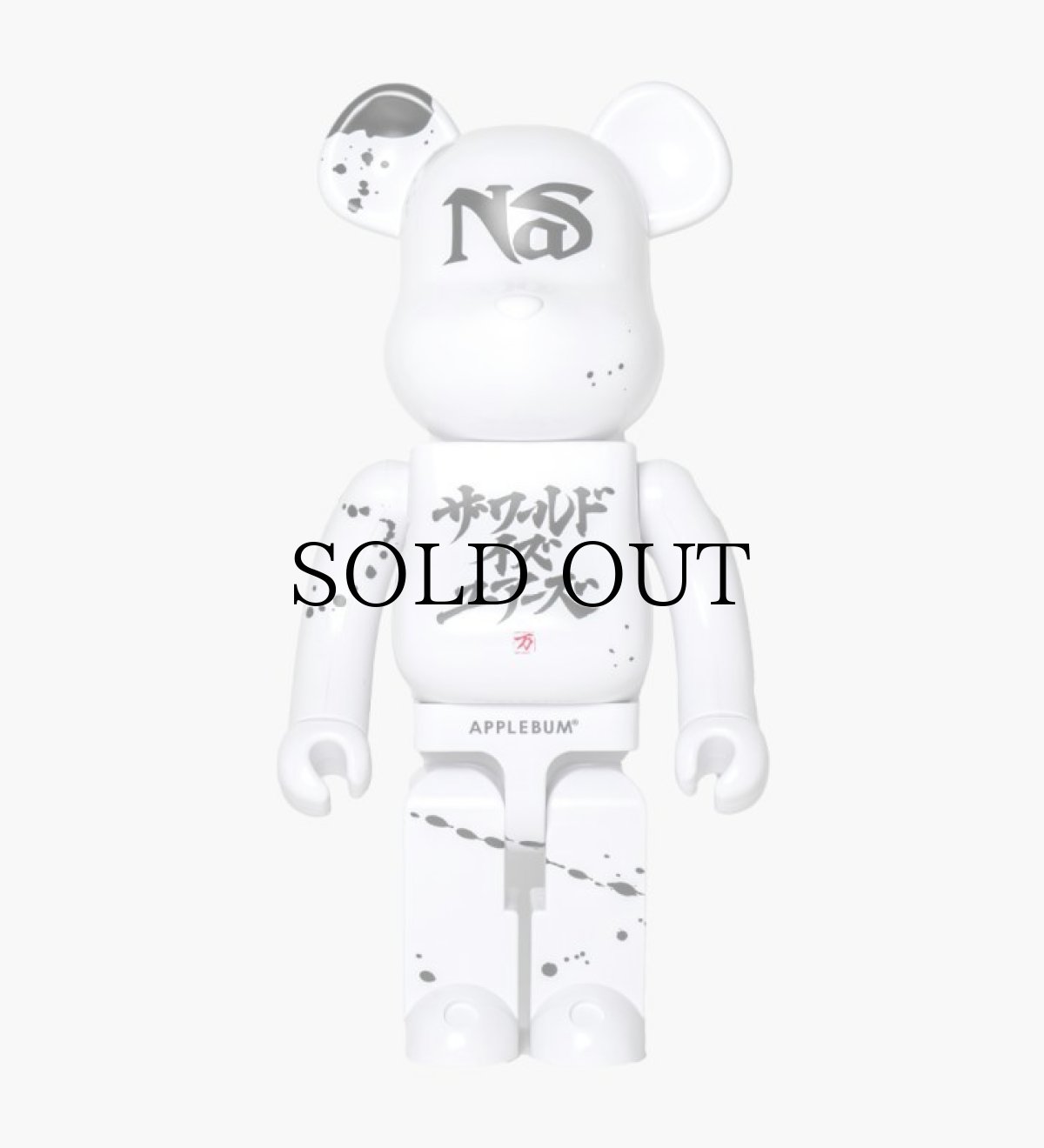 画像1: APPLEBUM / BE@RBRICK "Nas" 1000% (1)