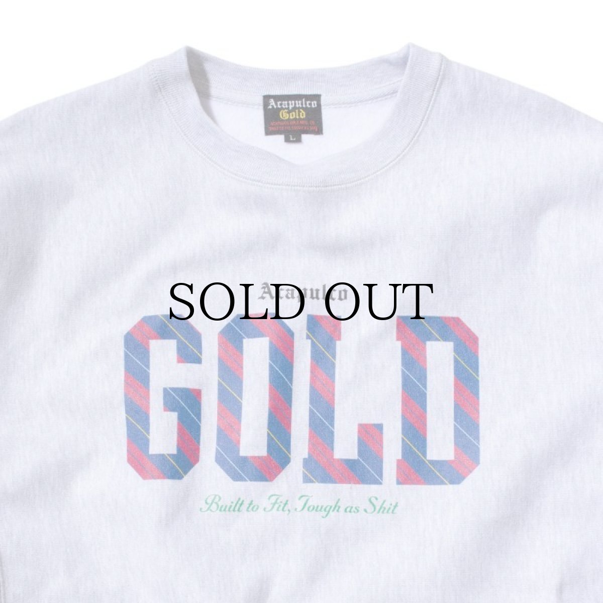 画像12: 【50%OFF】 ACAPULCO GOLD / REPP STRIPE CREW SWEAT (12)