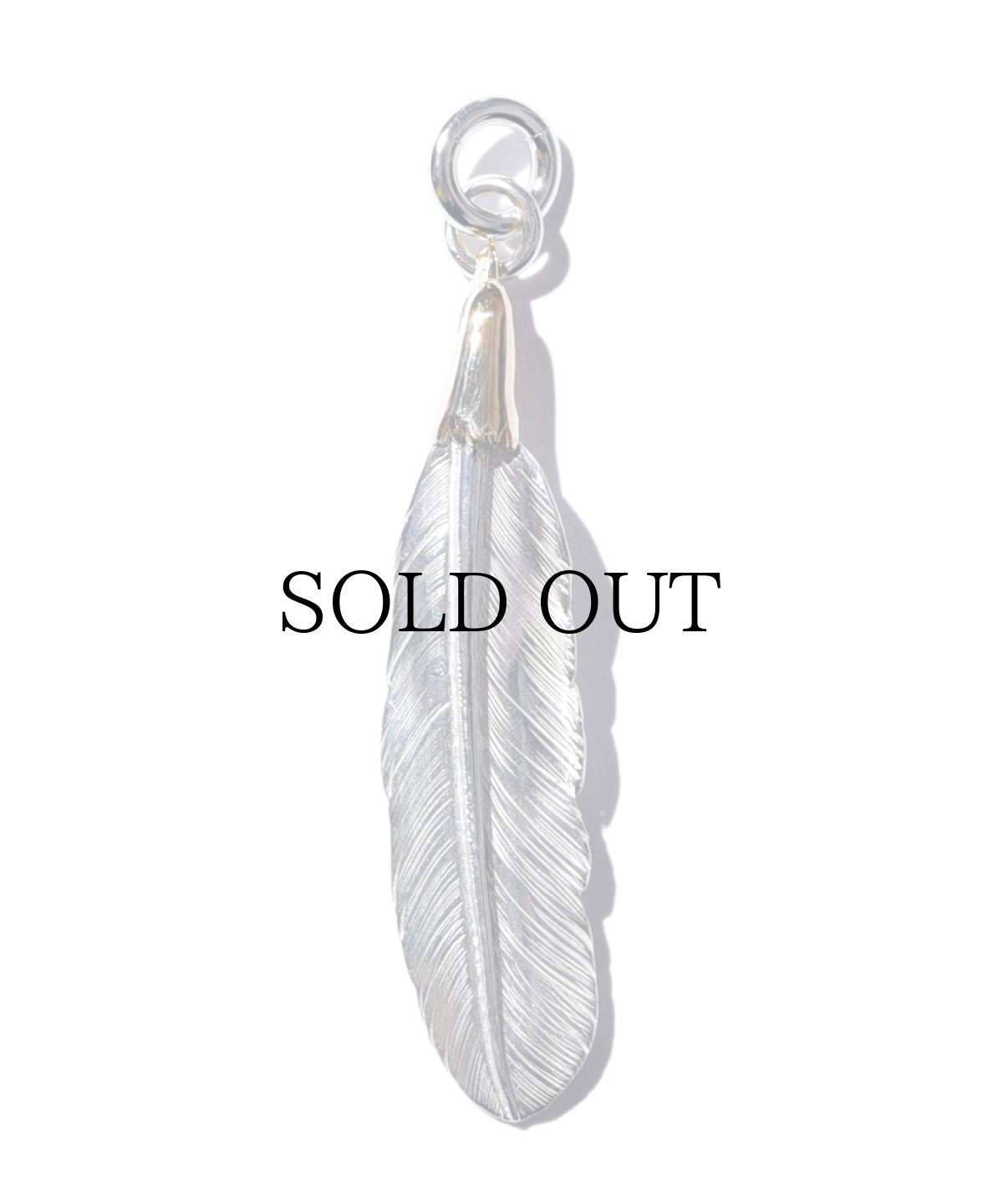 画像2: LARRY SMITH(ラリースミス) / EAGLE HEAD FEATHER PENDANT No. 49 (2)