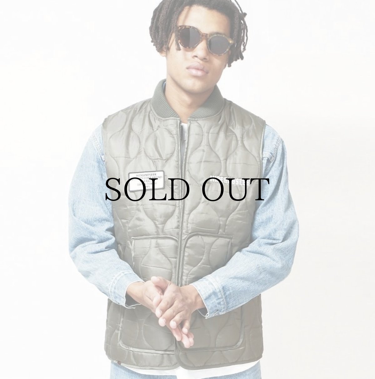 画像5: HIDEANDSEEK / Quilted VEST(21aw) (5)