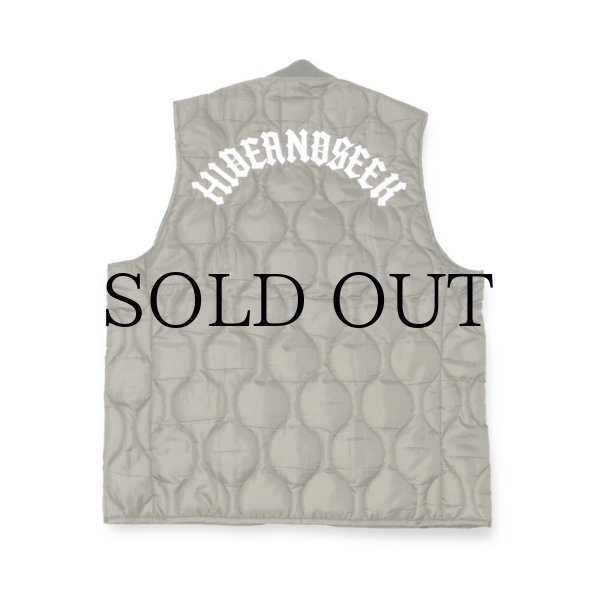 HIDEANDSEEK(ハイドアンドシーク) ベスト Quilted VEST(21aw) HJ