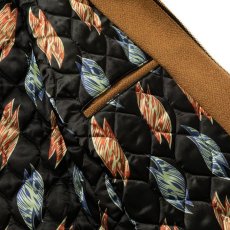画像8: CALEE / Embroidery leather collar wool sports type jacket -BEIGE- (8)