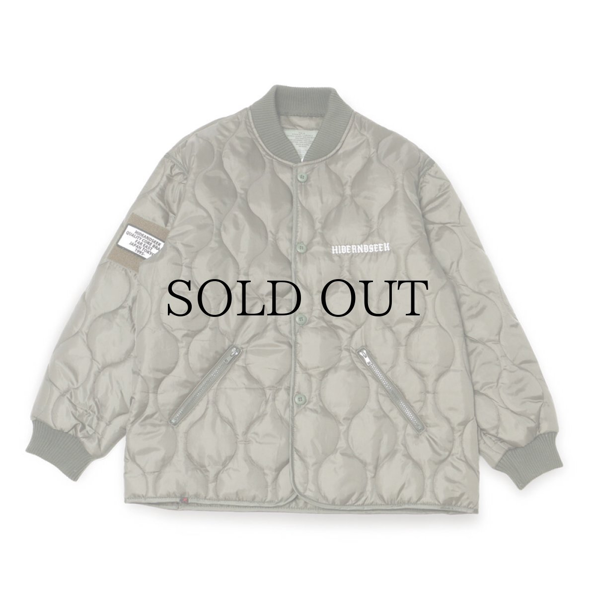 画像2: HIDEANDSEEK / Quilted Jacket(21aw) (2)